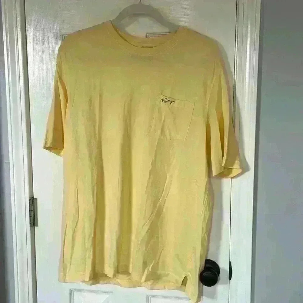 Greg Norman split hem tee